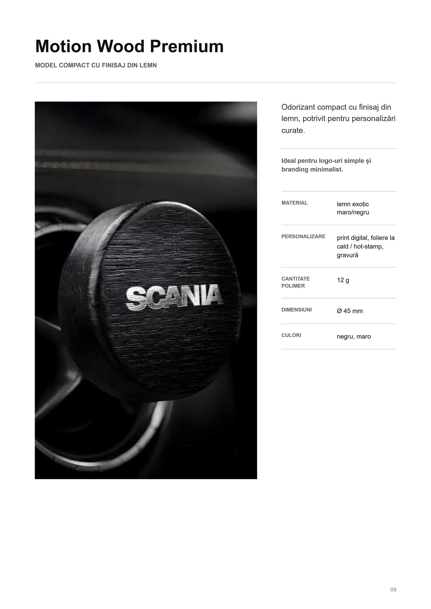 Pagina 9 din catalogul public OMBRIA CARVAME B2B.