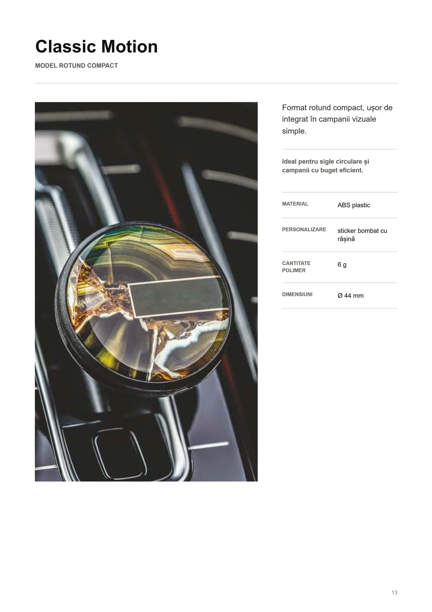 Pagina 13 din catalogul public OMBRIA CARVAME B2B.