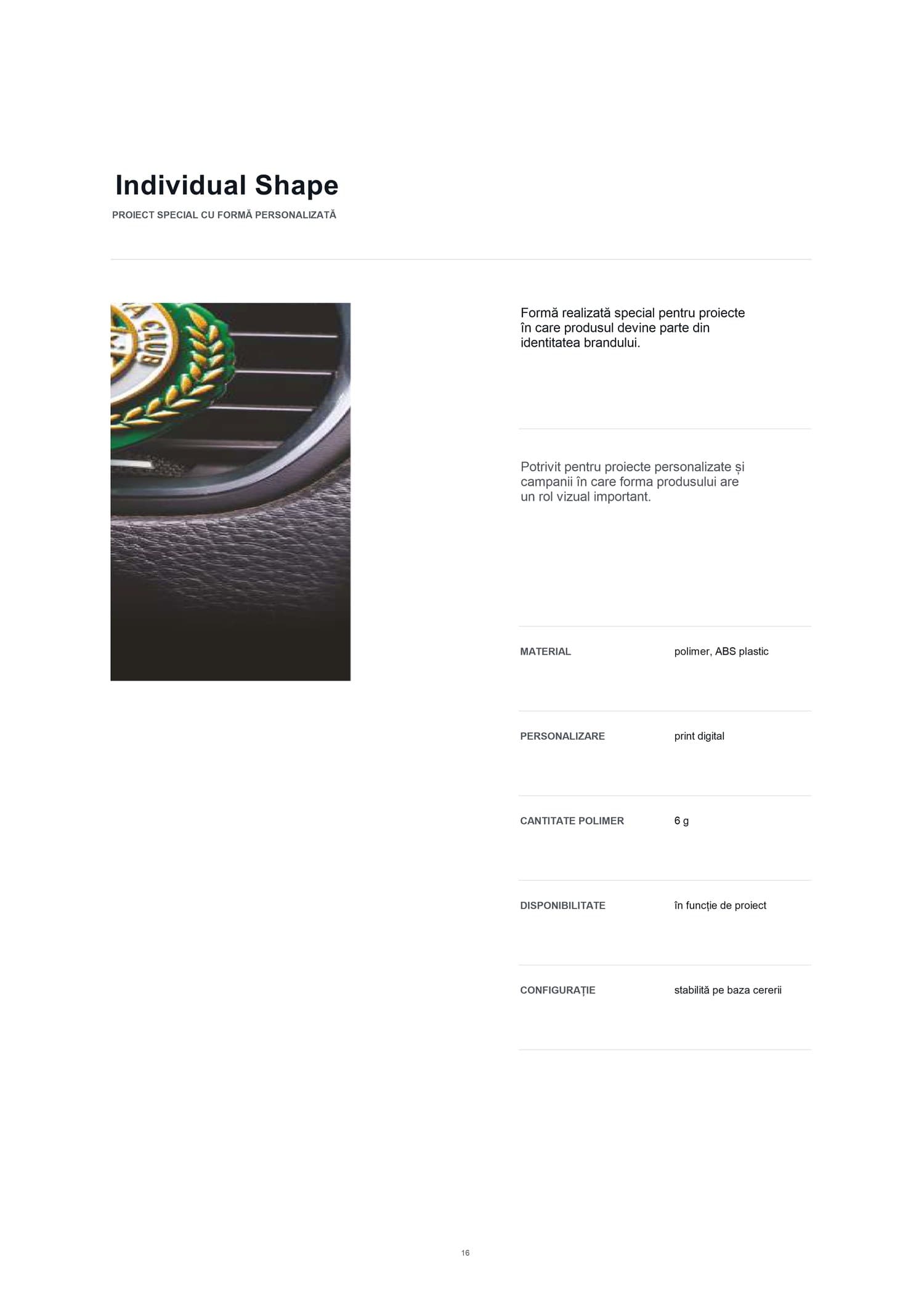 Pagina 16 din catalogul public OMBRIA CARVAME B2B.